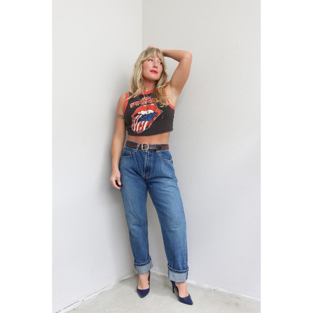 Early 2000's Vintage USA Made Levi's 505 Jeans ~ Women's XS SM ~ 30" 31" Waist - Picture 9 of 10